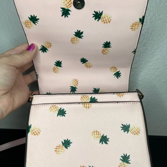 Kate Spade SET Staci Square Pineapple with matching card holder - Picture 7 of 13